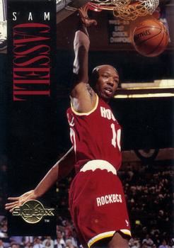 #58 Sam Cassell - Houston Rockets - 1994-95 SkyBox Premium Basketball