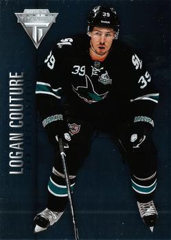 #58 Logan Couture - San Jose Sharks - 2013-14 Panini Titanium Hockey