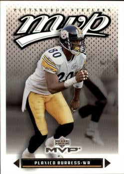 #58 Plaxico Burress - Pittsburgh Steelers - 2003 Upper Deck MVP Football