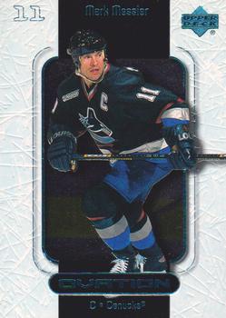 #58 Mark Messier - Vancouver Canucks - 1999-00 Upper Deck Ovation Hockey