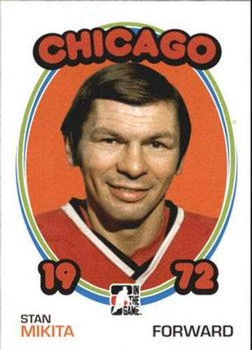 #58 Stan Mikita - Chicago Blackhawks - 2009-10 In The Game 1972 The Year In Hockey