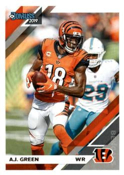 #58 A.J. Green - Cincinnati Bengals - 2019 Donruss Football