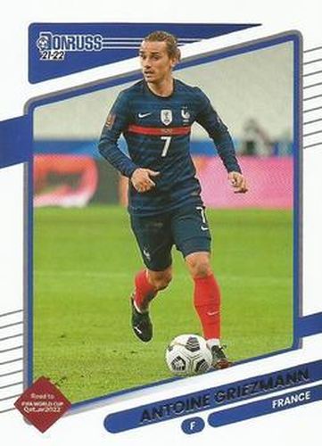 #58 Antoine Griezmann - France - 2021-22 Donruss Road to FIFA World Cup Qatar 2022 Soccer