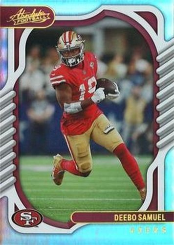 #58 Deebo Samuel - San Francisco 49ers - 2022 Panini Absolute Football
