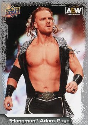 #58 Hangman Adam Page - 2022 Upper Deck AEW Wrestling
