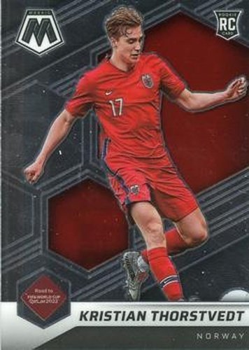 #58 Kristian Thorstvedt - Norway - 2021-22 Panini Mosaic Road to FIFA World Cup Soccer