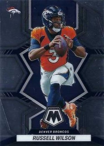 #58 Russell Wilson - Denver Broncos - 2022 Panini Mosaic Football