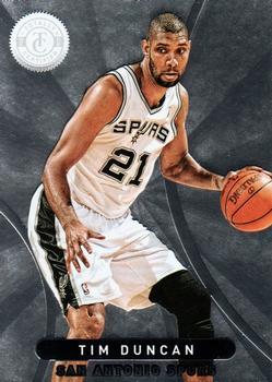 #58 Tim Duncan - San Antonio Spurs - 2012-13 Panini Totally Certified Basketball