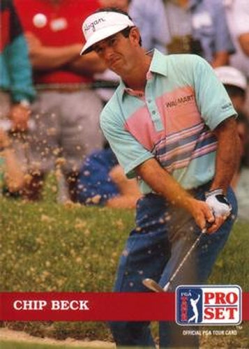 #58 Chip Beck - 1992 Pro Set PGA Tour Golf