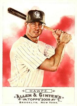 #58 Brad Hawpe - Colorado Rockies - 2009 Topps Allen & Ginter Baseball