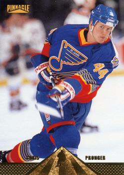 #58 Chris Pronger - St. Louis Blues - 1996-97 Pinnacle Hockey