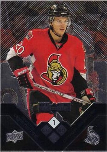 #58 Antoine Vermette - Ottawa Senators - 2008-09 Upper Deck Black Diamond Hockey