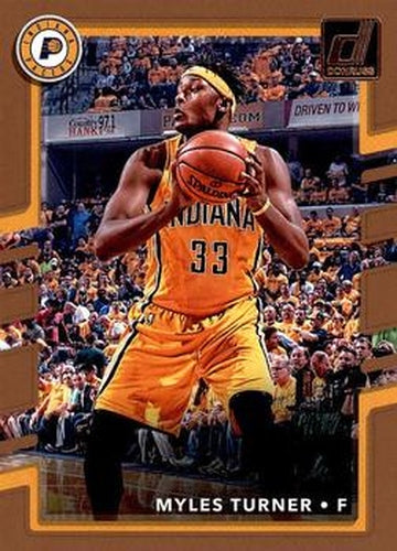 #58 Myles Turner - Indiana Pacers - 2017-18 Donruss Basketball
