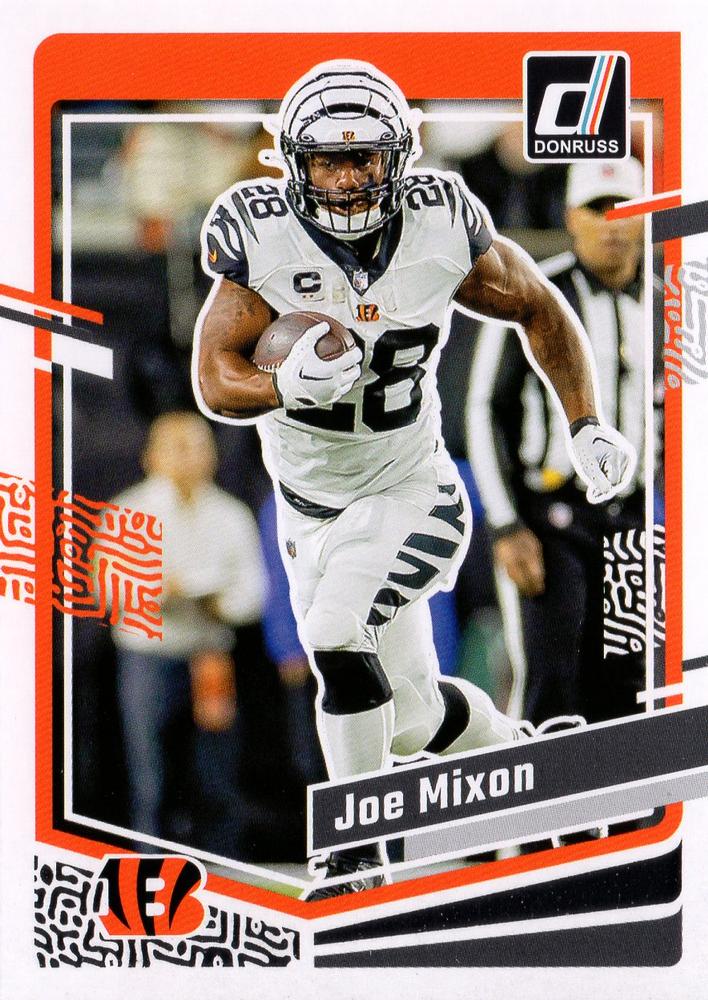 #58 Joe Mixon - Cincinnati Bengals - 2023 Donruss Football