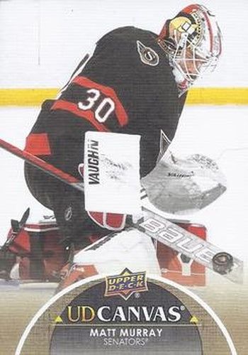 #C58 Matt Murray - Ottawa Senators - 2021-22 Upper Deck - UD Canvas Hockey