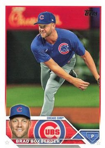 #590 Brad Boxberger - Chicago Cubs - 2023 Topps Baseball