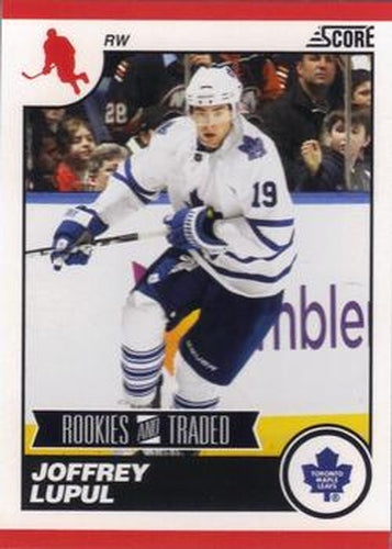 #591 Joffrey Lupul - Toronto Maple Leafs - 2010-11 Score Hockey