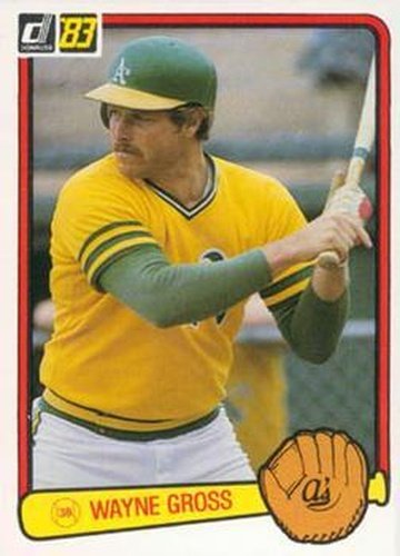 #591 Wayne Gross - Oakland Athletics - 1983 Donruss Baseball