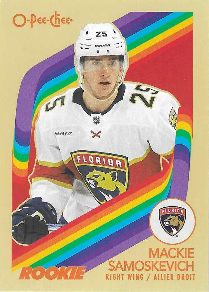 #592 Mackie Samoskevich - Florida Panthers - 2023-24 O-Pee-Chee - Retro Hockey
