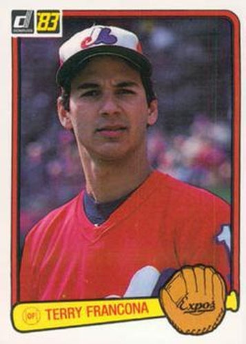 #592 Terry Francona - Montreal Expos - 1983 Donruss Baseball