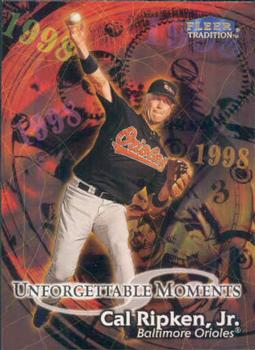 #593 Cal Ripken, Jr. - Baltimore Orioles - 1998 Fleer Tradition Baseball