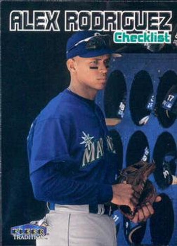 #593 Alex Rodriguez - Seattle Mariners - 1999 Fleer Tradition Baseball