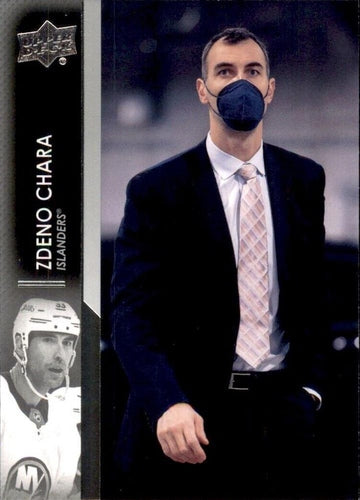 #597b Zdeno Chara - New York Islanders - 2021-22 Upper Deck Hockey
