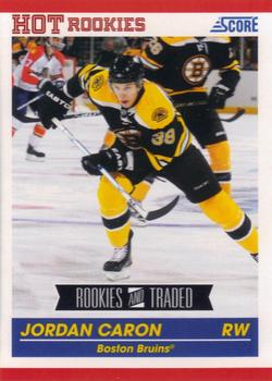 #598 Jordan Caron - Boston Bruins - 2010-11 Score Hockey