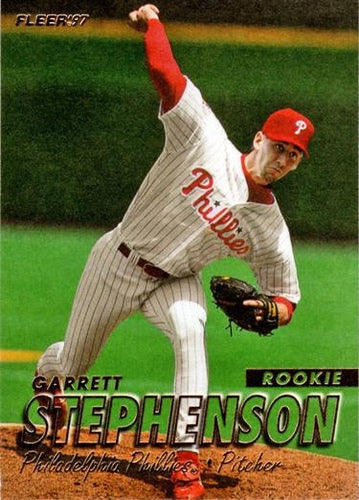 #598 Garrett Stephenson - Philadelphia Phillies - 1997 Fleer Baseball