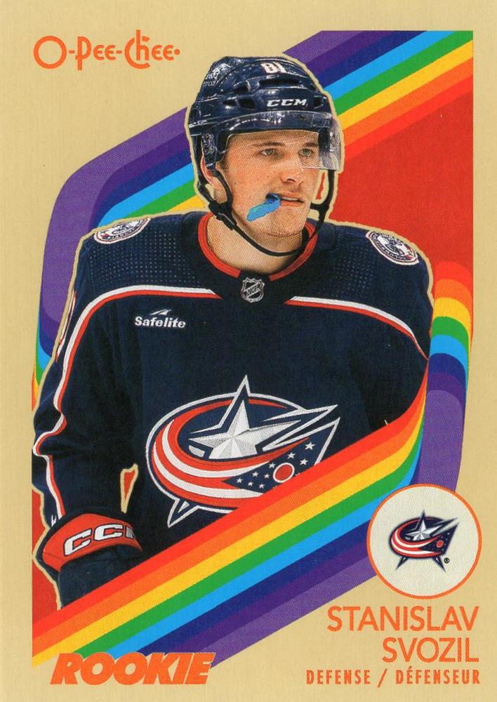 #598 Stanislav Svozil - Columbus Blue Jackets - 2023-24 O-Pee-Chee - Retro Hockey