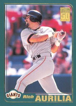 #598 Rich Aurilia - San Francisco Giants - 2001 Topps Baseball