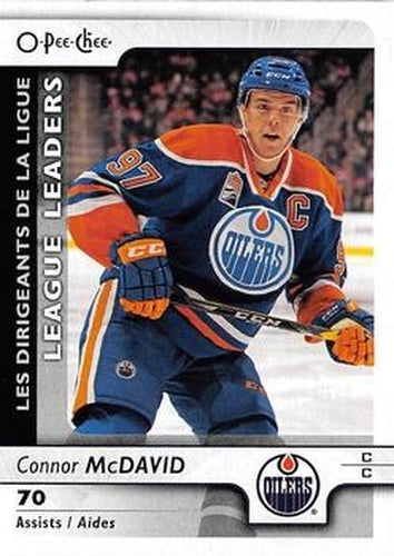#599 Connor McDavid - Edmonton Oilers - 2017-18 O-Pee-Chee Hockey