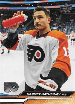 #599 Garnet Hathaway - Philadelphia Flyers -2023-24 Upper Deck Hockey