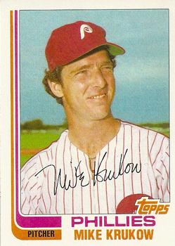 #59T Mike Krukow - Philadelphia Phillies - 1982 Topps Traded Baseball