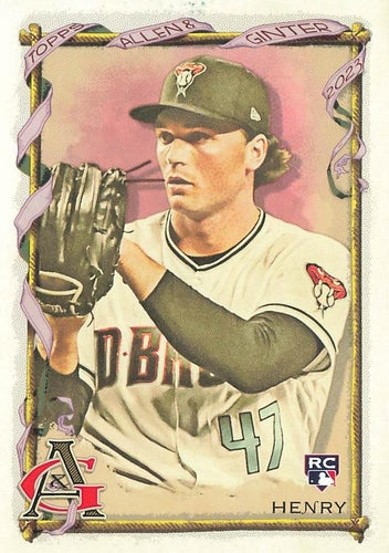 #59 Tommy Henry - Arizona Diamondbacks - 2023 Topps Allen & Ginter Baseball