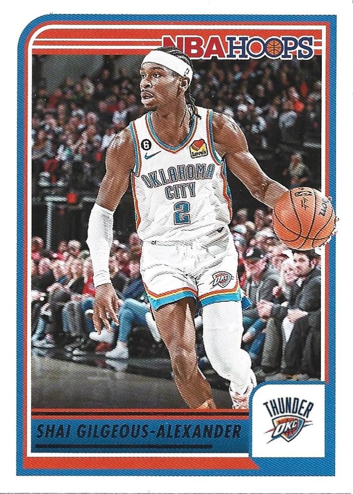 #59 Shai Gilgeous-Alexander - Oklahoma City Thunder - 2023-24 Hoops Basketball