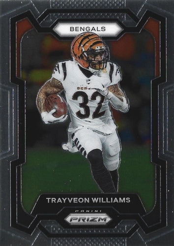 #59 Trayveon Williams - Cincinnati Bengals - 2023 Panini Prizm Football