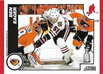 #59 Ben Eager - Atlanta Thrashers - 2010-11 Score Hockey