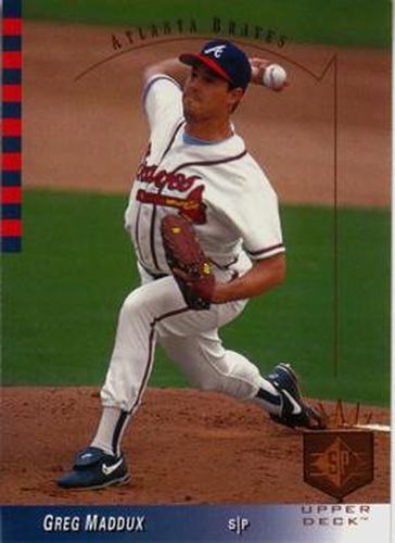 #59 Greg Maddux - Atlanta Braves - 1993 SP Baseball