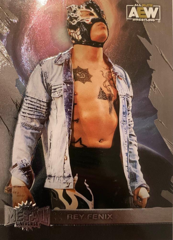 #59 Rey Fenix - 2022 SkyBox Metal Universe AEW Wrestling