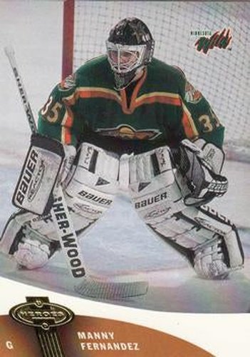 #59 Manny Fernandez - Minnesota Wild - 2000-01 Upper Deck Heroes Hockey