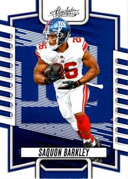 #59 Saquon Barkley - New York Giants - 2023 Panini Absolute Football