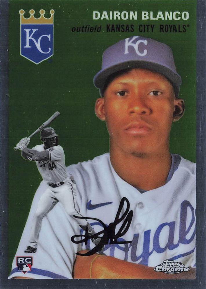 #59 Dairon Blanco - Kansas City Royals - 2023 Topps Chrome Platinum Anniversary Baseball
