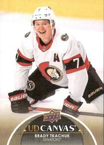#C59 Brady Tkachuk - Ottawa Senators - 2021-22 Upper Deck - UD Canvas Hockey