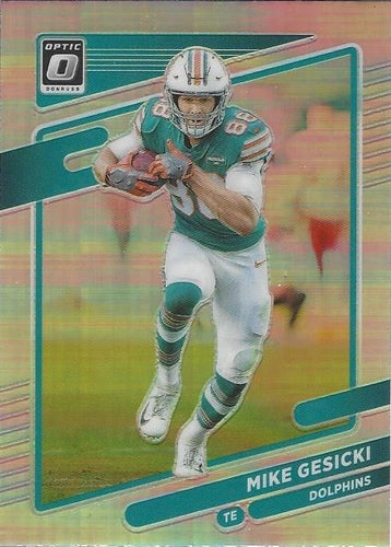 #59 Mike Gesicki - Miami Dolphins - 2021 Donruss Optic - Holo Football