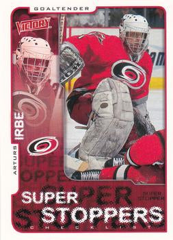 #59 Arturs Irbe - Carolina Hurricanes - 2001-02 Upper Deck Victory Hockey