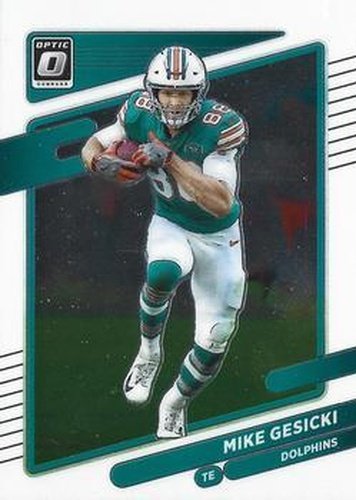 #59 Mike Gesicki - Miami Dolphins - 2021 Donruss Optic Football