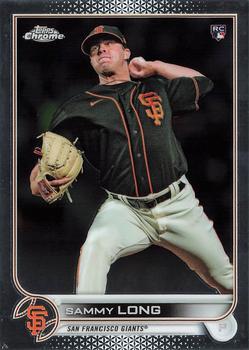 #59 Sammy Long - San Francisco Giants - 2022 Topps Chrome Baseball