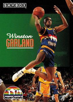 #59 Winston Garland - Denver Nuggets - 1992-93 SkyBox Basketball