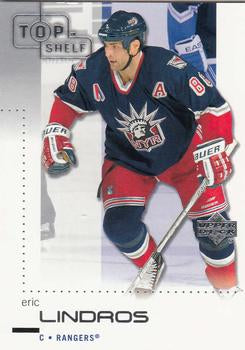 #59 Eric Lindros - New York Rangers - 2002-03 Upper Deck Top Shelf Hockey